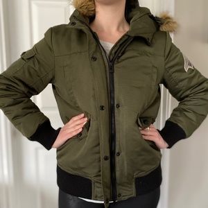 Beaver Canoe Winter Bomber Jacket